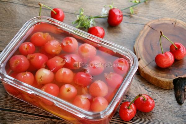 樱桃果酱怎么做不变色,樱桃果酱怎样做会红