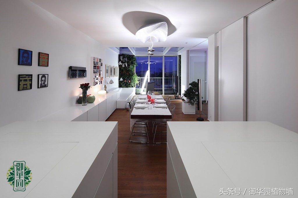 别墅植物墙设计费用,别墅大面积墙面设计