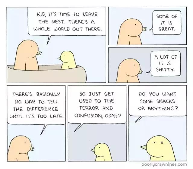 看漫画里这些腹黑烦恼的小动物们，想不对号入座都难