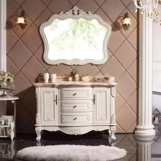 浴柜小户型欧式,卫浴欧式风格浴室柜效果图