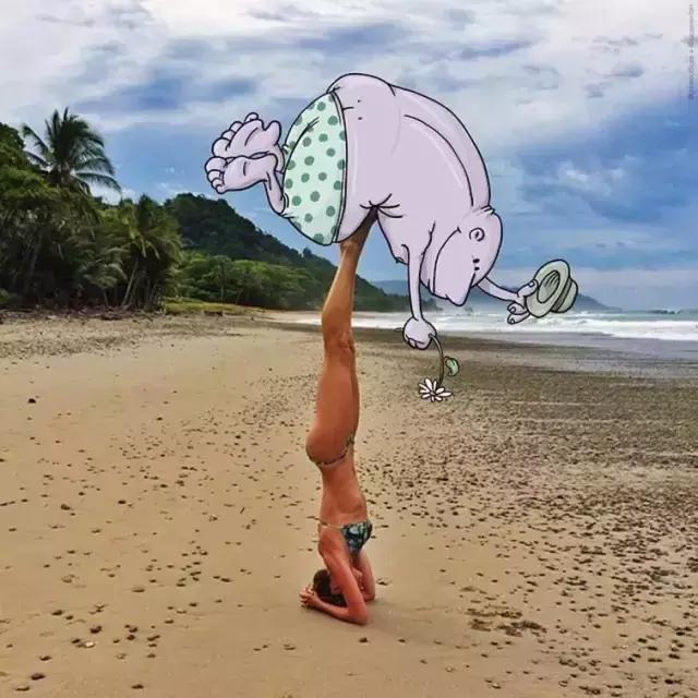 一组黑白手绘插画作品分享,一组手绘人像插画作品分享