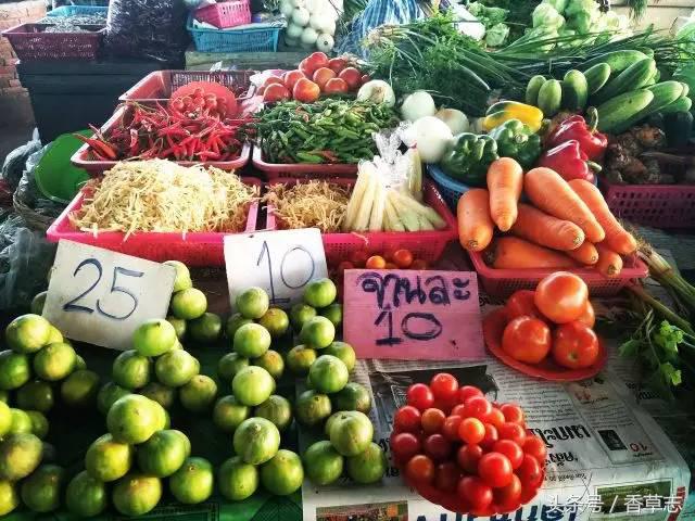 泰国菜市场有什么香料 (泰国菜市场买什么香料)