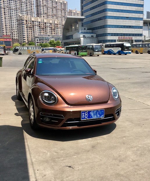 14年大众甲壳虫白色驾驶感受,新到17年大众甲壳虫