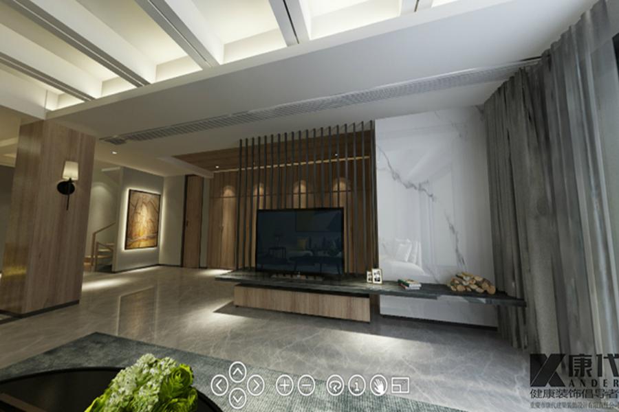 南山郡别墅装修,重庆装修房子现代简约小户型