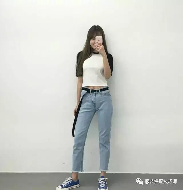 穿衣搭配初中生,初中生衣服搭配潮流13-15岁