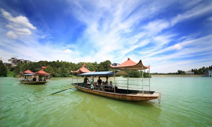 插秧端午节,包粽子赛龙舟端午节