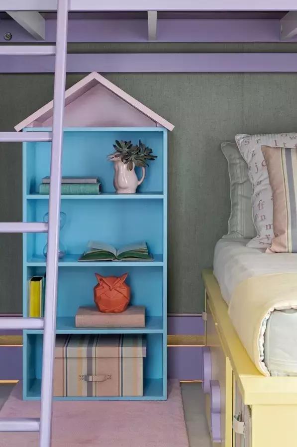 小型儿童房设计图,水泥装修风格儿童房