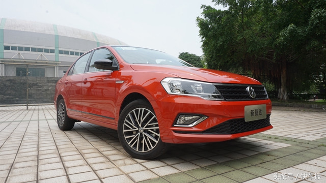 试驾捷达时尚款车,试驾新捷达2016