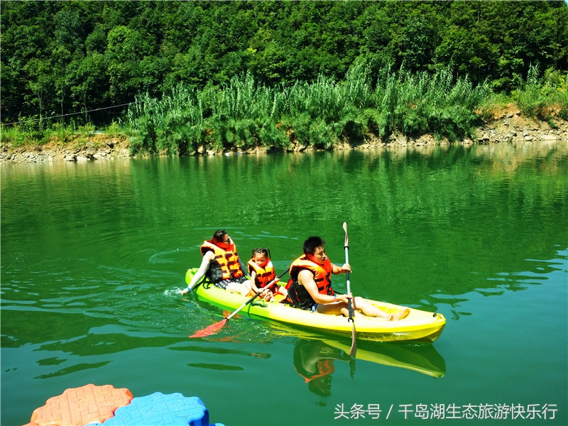 千岛湖人真有福！免费享受573km²的天然绿色游泳场（原创）