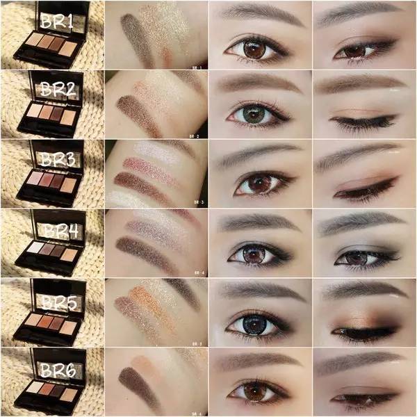 眼影种草玛丽黛佳,平价新手百搭眼影