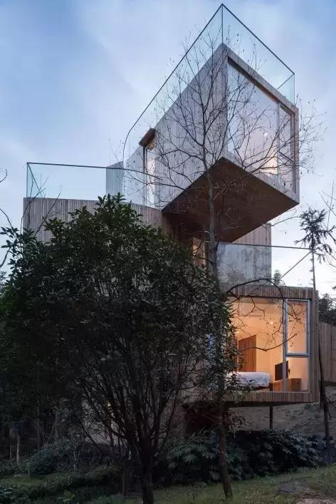 他们把3栋绝美树屋藏进了世外桃源里，用设计让你回归自然