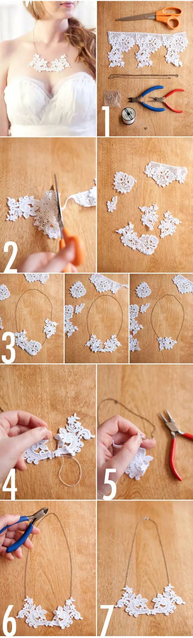 坏了的蕾丝衣服千万不要扔！做这些美爆了