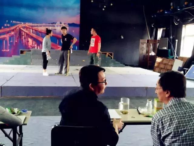 话剧《大码头》排练进行时