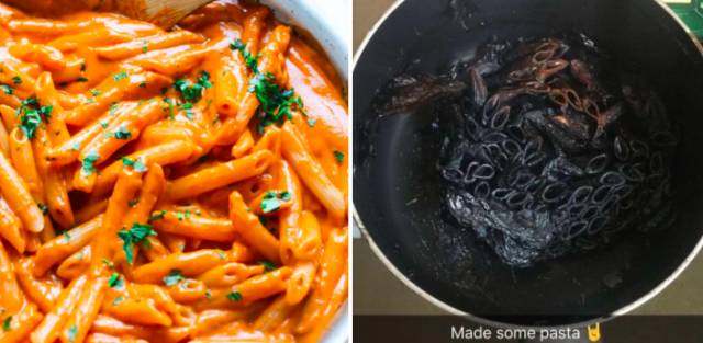 女朋友烤的蛋黄酥,女朋友爱吃的饼干