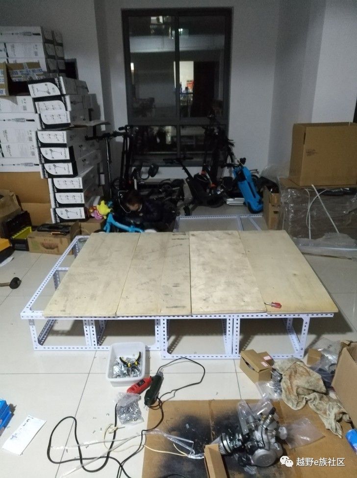 东风微面床车,微面小床车组装全过程