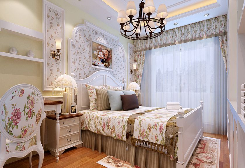 环保嘉苑三居房,环保房子装修效果图