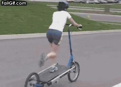 荷兰人骑脚踏车,荷兰发明的行走自行车