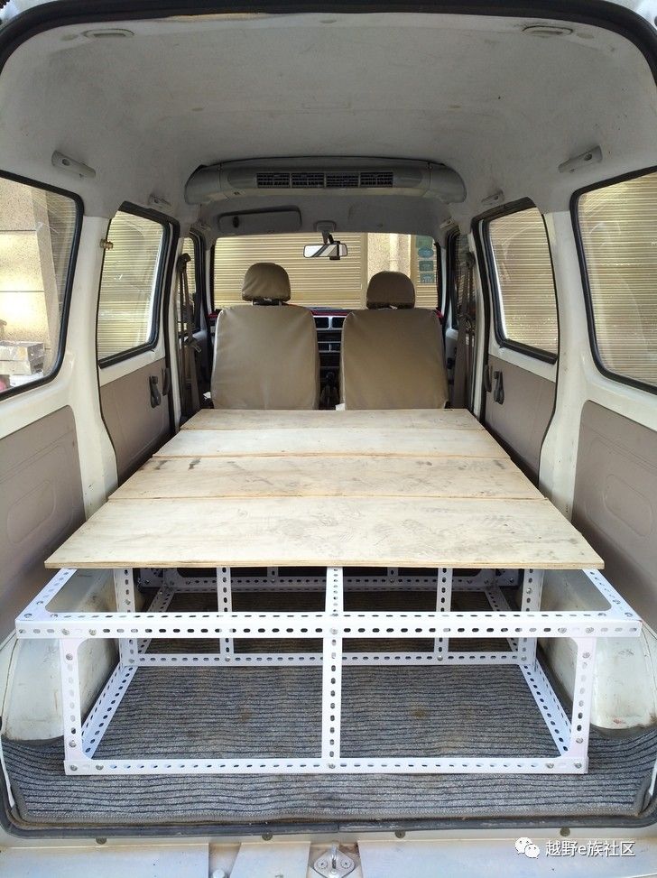 东风微面床车,微面小床车组装全过程