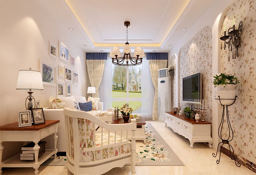 环保嘉苑三居房,环保房子装修效果图