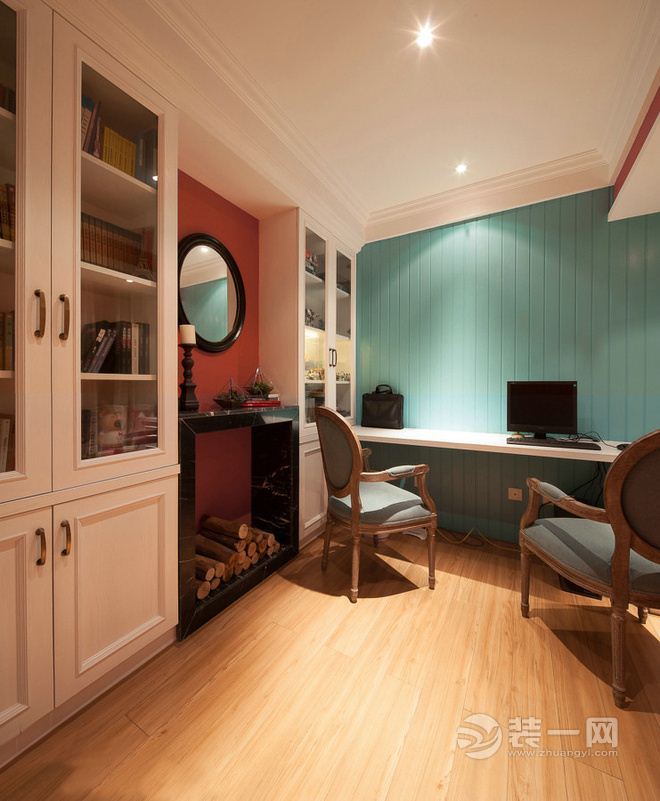 杭州广厦天都城紫韵公寓135方美式风格异国风情也可以很温情