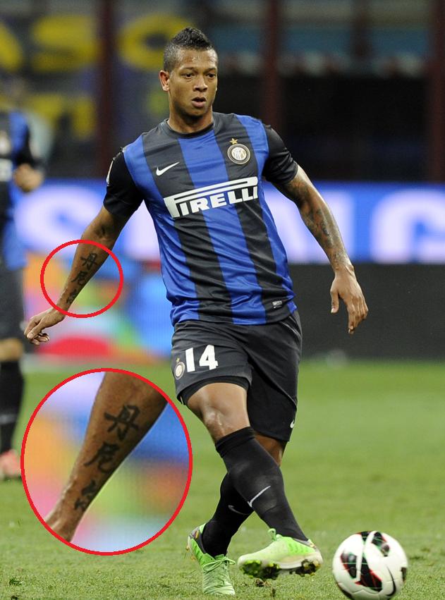 有中文纹身的球星,哪些球星的纹身最具有艺术