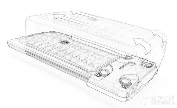 可折叠便携式行李箱,多功能折叠行李箱迷你黑科技