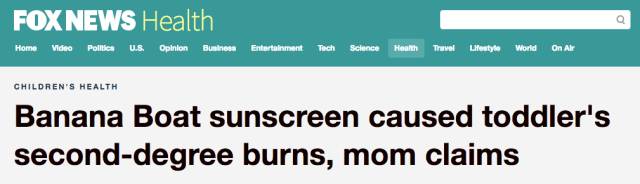 给娃买的防晒霜让一岁宝宝扔了,香蕉船防晒霜儿童