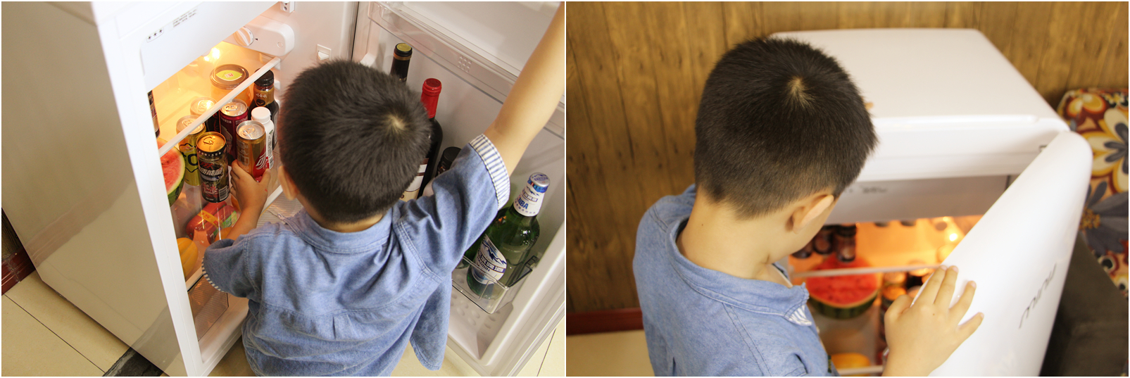 静音复古小冰箱,复古小冰箱双门