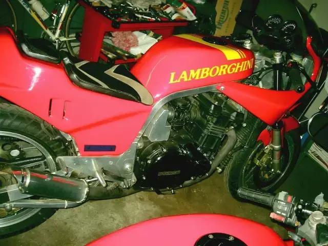 兰博基尼当年造的摩托车,兰博基尼