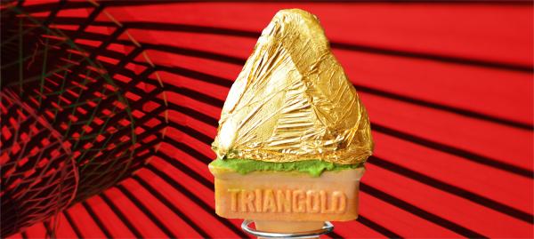 日本抹茶金箔冰激凌,体验当土豪