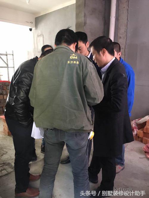 370㎡小联排装修记录，业主居然全程视频监控，估计没有工人敢乱来