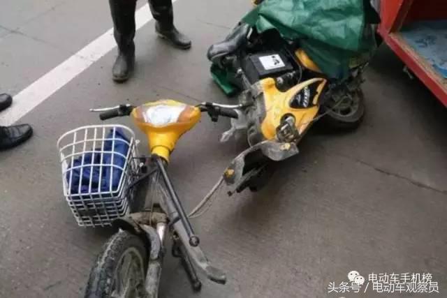 金箭电动车前叉修复,金箭电动车后轮碟刹坏了