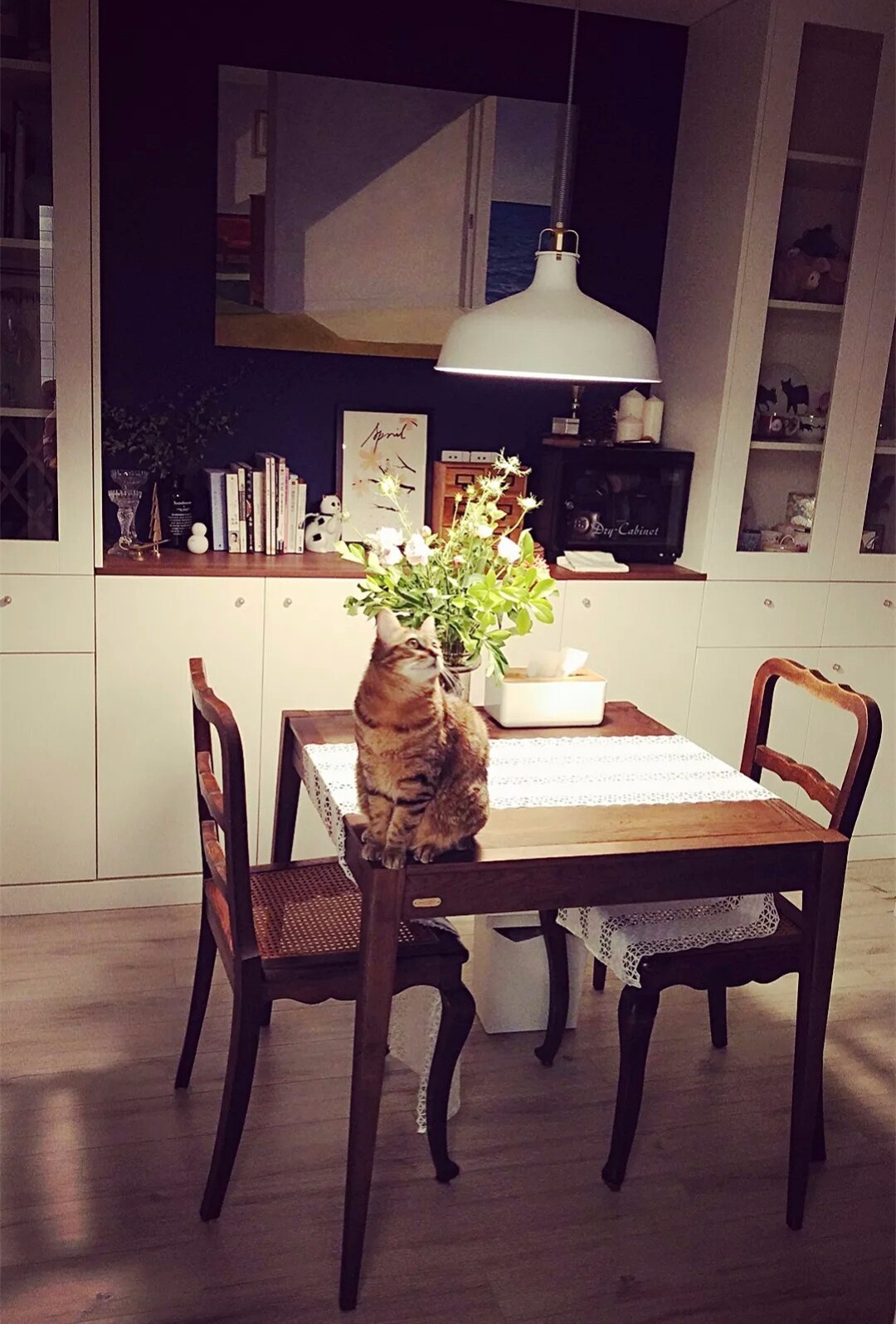 餐桌上盖一条布实用吗,为什么餐桌上要铺一块布