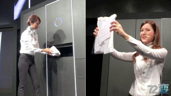 *体器人官**3D打印机诞生！日本推出折叠衣物机器人