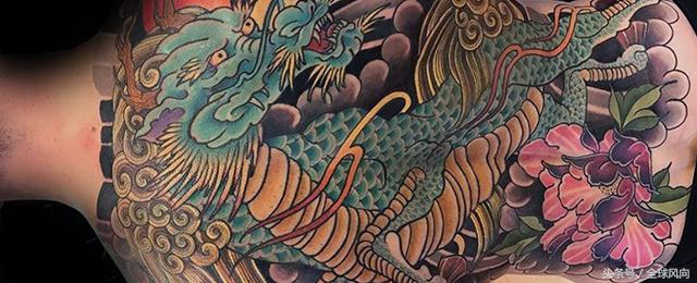 麒麟上云纹身图片大全,麒麟的纹身图案大全