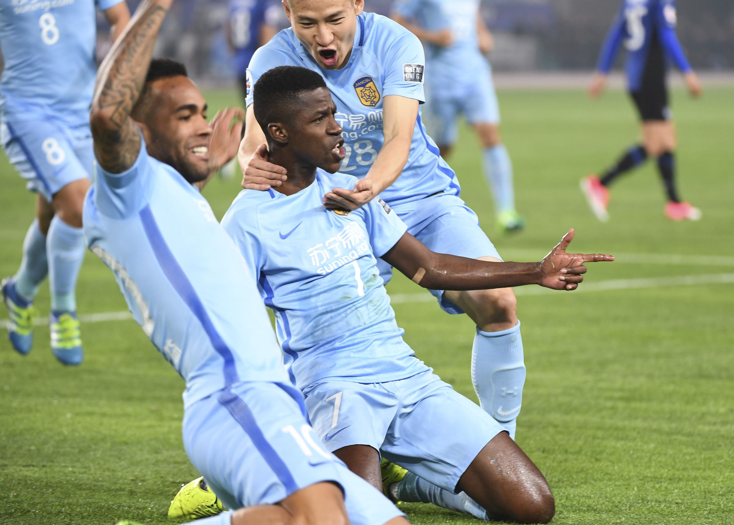 16赛季延边对阵苏宁,延边全攻全收