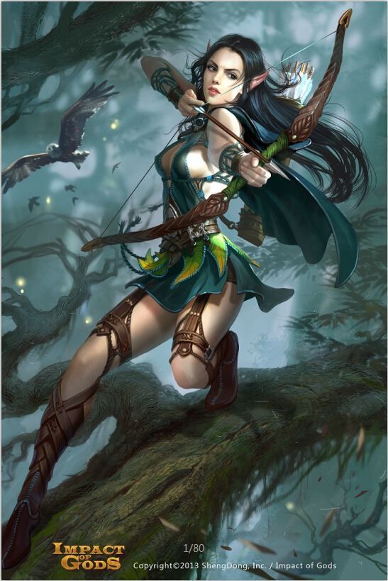 原画素材，第五十九波，弓箭手奉丝图之命射死条条