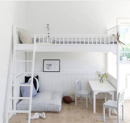 小户型阁楼式床稳固,小户型便宜又实用的床