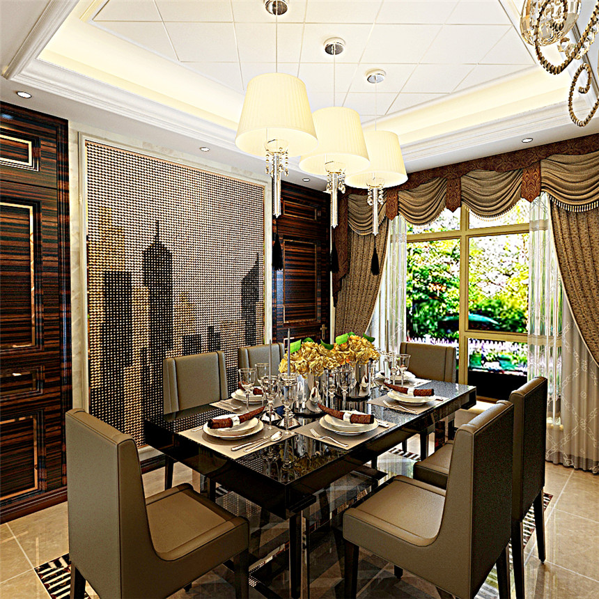 沈阳世茂五里河装修,沈阳方林150平米轻奢装修图