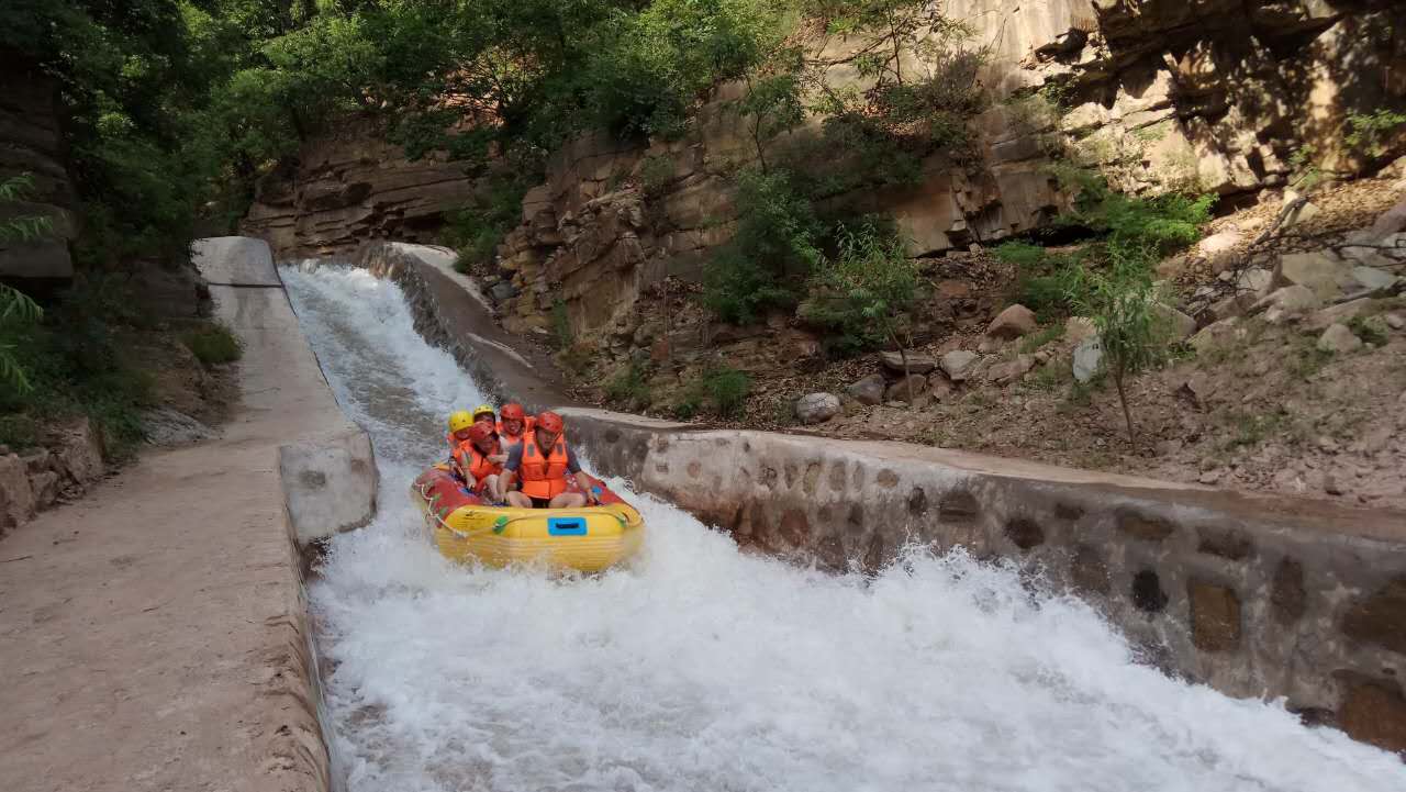 河南漂流野猪岭,河南中原第一漂漂流