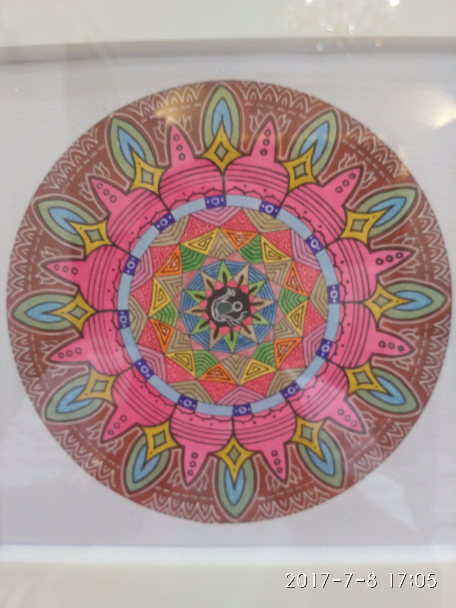 手绘曼陀罗答案,曼陀罗手绘瓶子