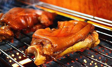 烤猪蹄到底好不好卖,烤猪蹄如何能卖爆