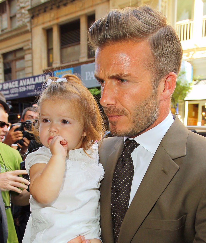 贝克汉姆：给你一个女儿，你能温暖整个世界