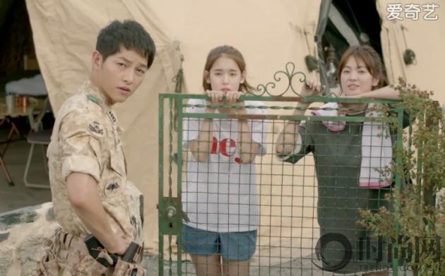 太阳的后裔宋慧乔逆光,宋慧乔同款太阳的后裔蓝色小西装