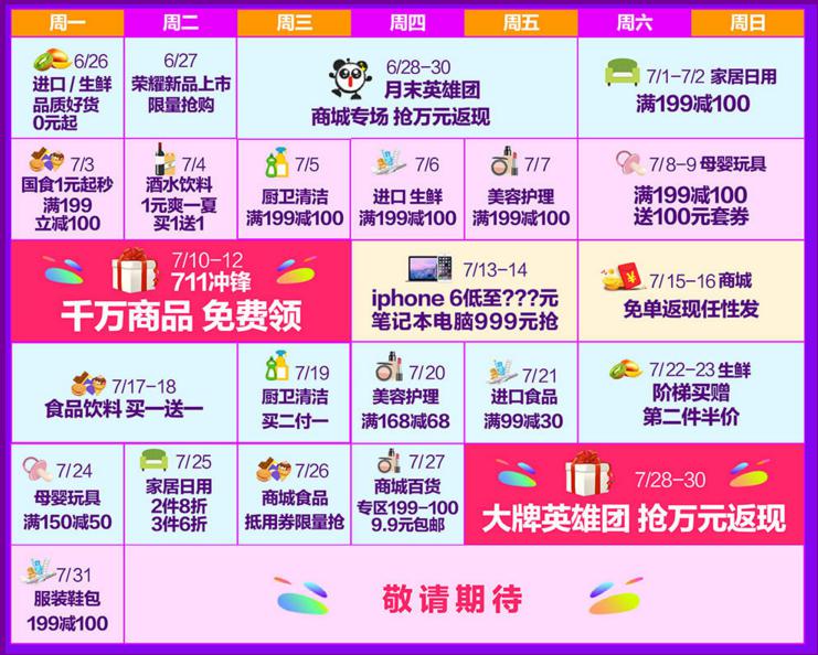 1号会员店10点秒杀,1号店特惠清仓