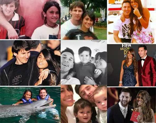 梅西30岁娶了自己爱了22年的女生,31岁篮球天才娶大10岁二婚妻子