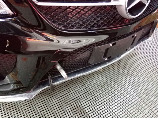 轿跑SUV奔驰GLE320coupe提车感受，外观很帅很装逼，配置却很低！