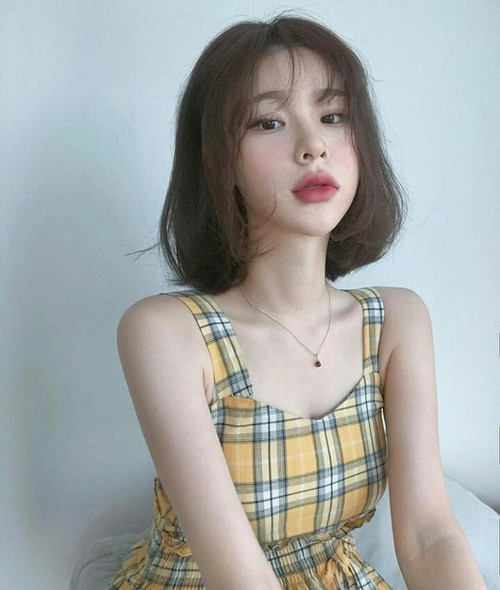 韩式刘海短发怎么卷,韩系短发刘海怎么卷