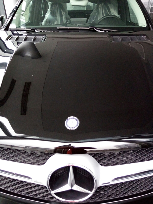 轿跑SUV奔驰GLE320coupe提车感受，外观很帅很装逼，配置却很低！