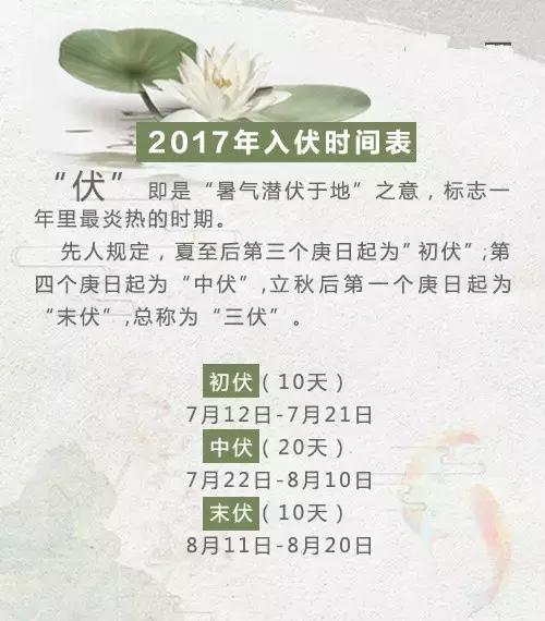 明日入伏养生牢记4事不做2物不吃,今日头条节气养生知识